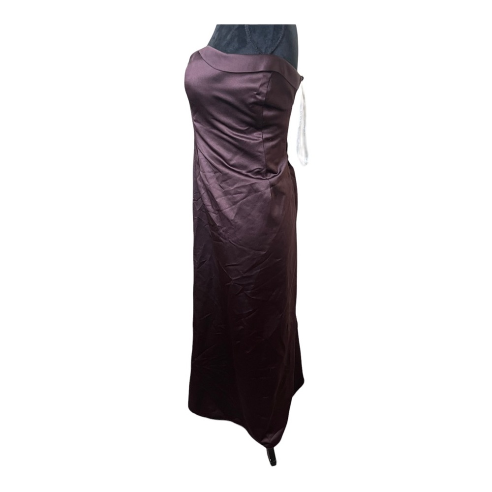 David’s Bridal Strapless Maxi Formal Gown Size 8 Style #81026 - Picture 2 of 6